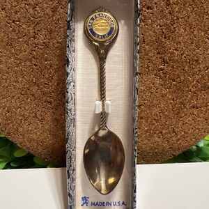 San Francisco Souvenir Spoon - 4" Gold Plated